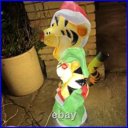 Vintage Disney Tigger 36 Lighted Blow Mold