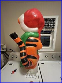 Vintage Disney Tigger 36 Lighted Blow Mold