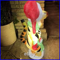 Vintage Disney Tigger 36 Lighted Blow Mold