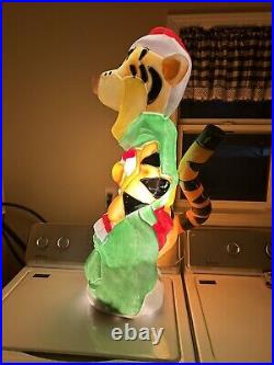 Vintage Disney Tigger 36 Lighted Blow Mold