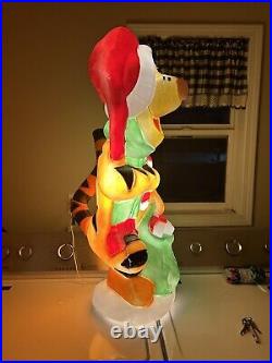 Vintage Disney Tigger 36 Lighted Blow Mold