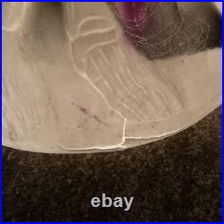 Vintage Don Featherstone Blow Mold Halloween Skeleton Cape Top Hat 33 Inch RARE