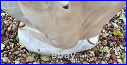 Vintage Don Featherstone Blow Mold Nativity Camel, Donkey, Wise Men 40 Tall