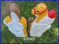 Vintage Don Featherstone Blow Mold Nativity Set