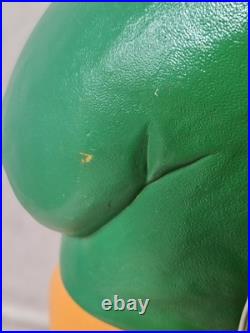 Vintage Don Featherstone Halloween Blow Mold Pumpkin Scarecrow (No Sign)