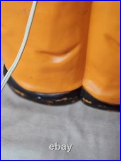 Vintage Don Featherstone Halloween Blow Mold Pumpkin Scarecrow (No Sign)