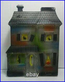Vintage Don Featherstone Original Halloween Haunted House Plastic Blow Mold