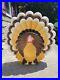 Vintage Don Featherstone Thanksgiving Turkey Plastic Blow Mold 20 No Cord