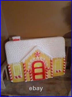 Vintage Don Featherstone Union Gingerbread House Blow Mold