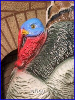 Vintage Don Featherton Union Products Thanksgiving Turkey Blow Mold, 1998