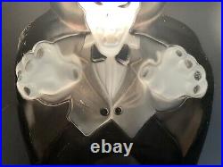 Vintage Dracula 36 Halloween Blow Mold Light General Foam Purple Black SEE