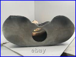 Vintage Dracula 36 Halloween Blow Mold Light General Foam Purple Black SEE