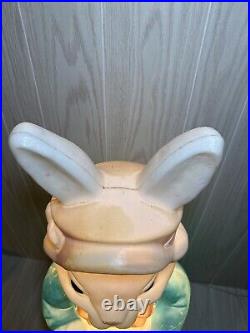 Vintage EMPIRE 34 Lighted Mr & Mrs EASTER Bunny Rabbit BLOW MOLDS