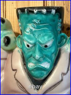 Vintage EMPIRE Frankenstein Monster Halloween Blow Mold 35 Lighted no light