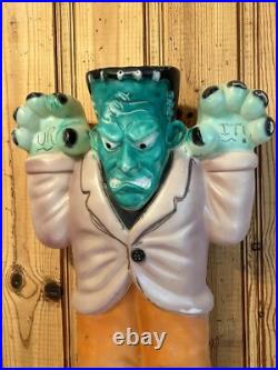 Vintage EMPIRE Frankenstein Monster Halloween Blow Mold 35 Lighted no light