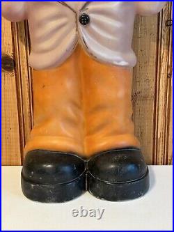 Vintage EMPIRE Frankenstein Monster Halloween Blow Mold 35 Lighted no light