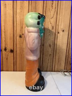 Vintage EMPIRE Frankenstein Monster Halloween Blow Mold 35 Lighted no light