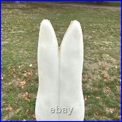 Vintage Easter Bunny blow mold by Union Products Inc Don Featherstone Lot Of 2