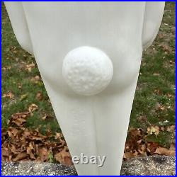 Vintage Easter Bunny blow mold by Union Products Inc Don Featherstone Lot Of 2