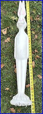 Vintage Easter Bunny blow mold by Union Products Inc Don Featherstone Lot Of 2