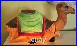 Vintage Empire 28 Christmas Nativity Seated Deluxe Camel Blow Mold