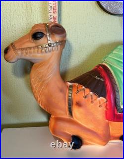 Vintage Empire 28 Christmas Nativity Seated Deluxe Camel Blow Mold