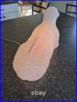 Vintage Empire 28 Christmas Nativity Shepherd Blow Mold With 2 Sheep & Staff Hook