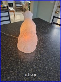 Vintage Empire 28 Christmas Nativity Shepherd Blow Mold With 2 Sheep & Staff Hook