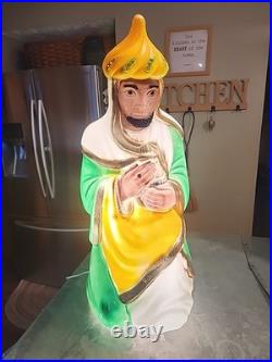 Vintage Empire 28 Wise Men Lighted Blow Mold Christmas Nativity Works Vintage Empire 28 Wise Men Lighted Blow Mold Christmas Nativity Works