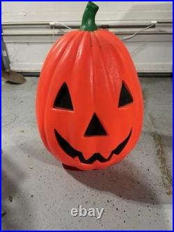 Vintage Empire 30 Light-Up Jack-O-Lantern Pumpkin Blow Mold