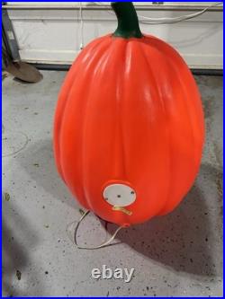 Vintage Empire 30 Light-Up Jack-O-Lantern Pumpkin Blow Mold