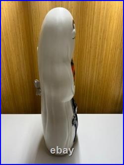 Vintage Empire 33 Blow Mold Halloween Happy Ghost With Pumpkin And Cat Light