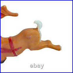 Vintage Empire 34 Santa Reindeer Blow Mold For Santa Sleigh Reindeer