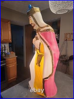 Vintage Empire 35 Wise Men Lighted Blow Mold Christmas Nativity Works