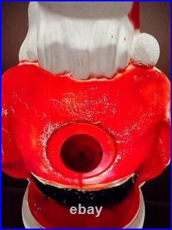 Vintage Empire 46 Santa with Toy Bag Blow Mold Christmas
