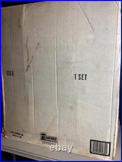 Vintage Empire Blow Mold Christmas Lighted Set 27 Joseph Mary Jesus With Box