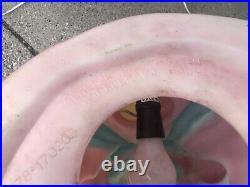 Vintage Empire Blow Mold Mr And Mrs Easter Bunny And General Foam Boy Girl