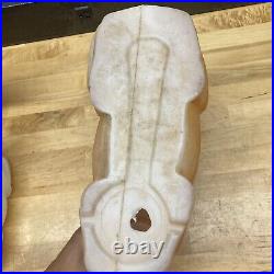 Vintage Empire Blow Mold Nativity Animals Cow Sheep Donkey USA READ