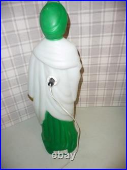 Vintage Empire Blow Mold Nativity Set 10pc Tallest is 23 Jesus Mary Joseph Wise