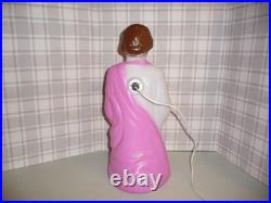 Vintage Empire Blow Mold Nativity Set 10pc Tallest is 23 Jesus Mary Joseph Wise