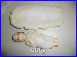Vintage Empire Blow Mold Nativity Set 10pc Tallest is 23 Jesus Mary Joseph Wise