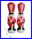 Vintage Empire Blow Mold Rare Nutcracker Toy Soldier WithRifle Light Up Christmas
