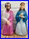 Vintage Empire Blow Molds Nativity Mary and Joseph light up