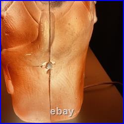 Vintage Empire Camel Blow Mold Lighted Nativity With Box Great Condition USA