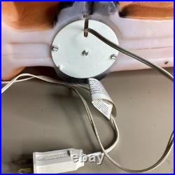 Vintage Empire Camel Blow Mold Lighted Nativity With Box Great Condition USA