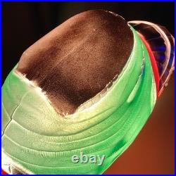 Vintage Empire Camel Blow Mold Lighted Nativity With Box Great Condition USA