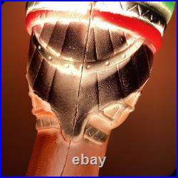 Vintage Empire Camel Blow Mold Lighted Nativity With Box Great Condition USA