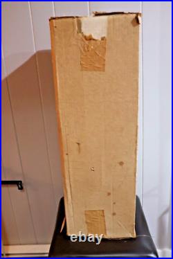 Vintage Empire Choir Girl Angel Blow Mold Christmas Caroler 30 Lighted CIB Box