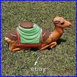 Vintage Empire Christmas Nativity Camel Blow Mold 28
