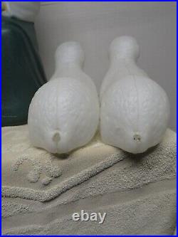 Vintage Empire Christmas Nativity Shepherd & 2 Sheep/Lamb Tabletop Blow Molds